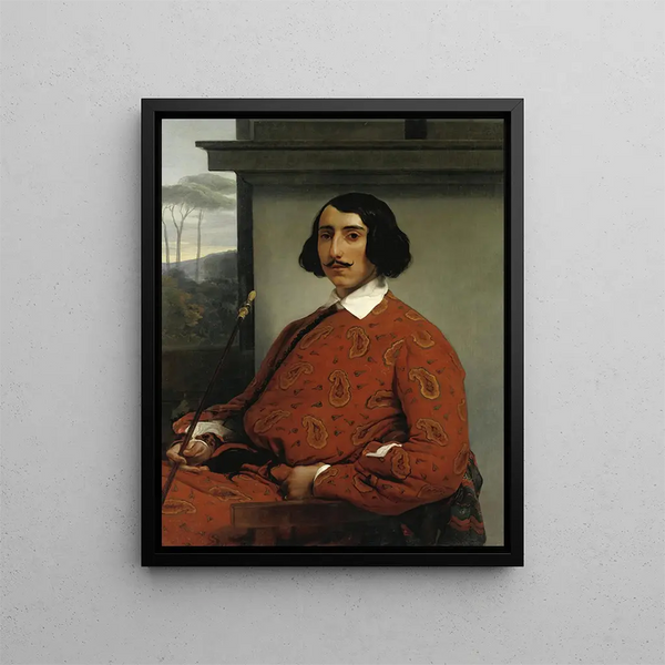 Francesco Hayez - Portrait of a Gentleman Duca Manolo Nuez Falc.webp