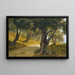 L'oliveraie de Palerme - Francesco Lojacono — gerahmtes Bild an der Wand