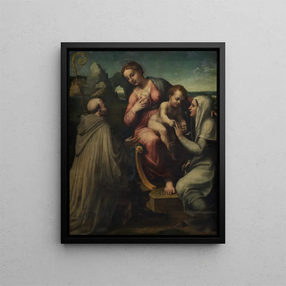 Francesco Menzocchi - The Madonna and Child with Saints.webp