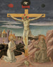 La Crucifixion avec saint Jérôme et saint François - Francesco Pesellino — Ansicht des Kunstwerks