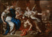 Minerve mit Chronos und der Geschichte Studie für eine Allegorie der Herrschaft der Habsburger in Neapel - Francesco Solimena — Ansicht des Kunstwerks