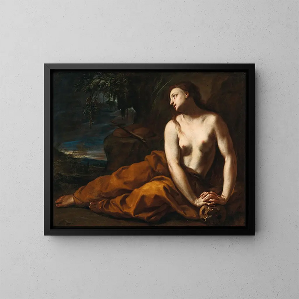 Marie de l'Égypte - Francesco Trevisani — gerahmtes Bild an der Wand