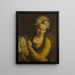 Die Modistin - Francesco Zugno — gerahmtes Bild an der Wand