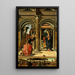L'Annonciation - Francesco del Cossa — gerahmtes Bild an der Wand