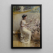 Junge klassische Mädchen - Francis Coates Jones — gerahmtes Bild an der Wand