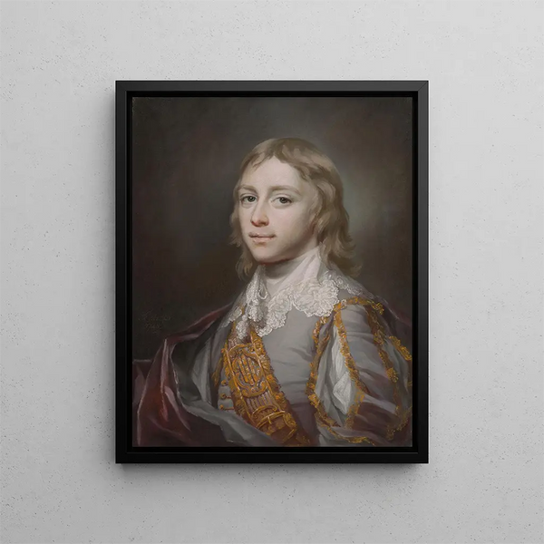 Leutnant-Kolonel der ehrenwerten Edmund Craggs Nugent - Francis Cotes — gerahmtes Bild an der Wand