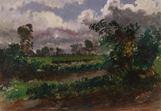 Francis Danby - A View across the Artists Garden from his House at Exmouth Devonshire.webp