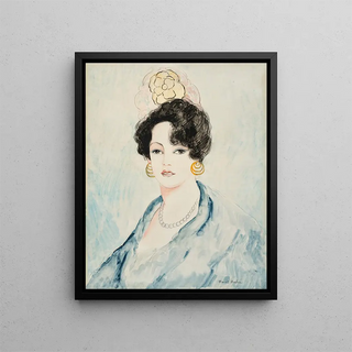 Francis Picabia - Boucles doreille noires.webp