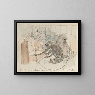Francis Picabia - Je tirai le rideau qui cachait les spectres.webp