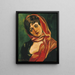 Gesicht einer Frau - Francis Picabia — gerahmtes Bild an der Wand