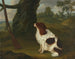 Ein Spaniel und ein Feuersteingewehr in einer Landschaft - Francis Sartorius — Ansicht des Kunstwerks