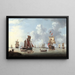 Der Landung des Prinzen Marine in Spithead - Francis Swaine — gerahmtes Bild an der Wand