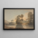 Sur la Dee - Francis Towne — gerahmtes Bild an der Wand