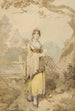 Junge Frau sammelt Holz - Francis Wheatley — Ansicht des Kunstwerks