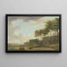 La Medway à Rochester - Francis Wheatley — gerahmtes Bild an der Wand