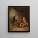 Commodore Trunnion und Jack Hatchway - Francis William Edmonds — gerahmtes Bild an der Wand