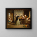 Der neue Hut - Francis William Edmonds — gerahmtes Bild an der Wand