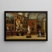 Le Grand Salon, Le Prado - Francisco Aznar y García — gerahmtes Bild an der Wand