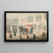 Prozession royale - Francisco Fierro — gerahmtes Bild an der Wand