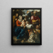 Epiphanie - Francisco Herrera l'Ancien — gerahmtes Bild an der Wand