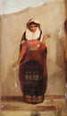 La Fileuse - Francisco Laso — Ansicht des Kunstwerks
