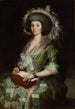 Portrait der Señora Cen Bermudez - Francisco de Goya — Ansicht des Kunstwerks
