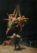 Hexenflug - Francisco de Goya — Ansicht des Kunstwerks