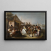 Eine Tanz in Triana - Francisco de Paula Escribano Lin — gerahmtes Bild an der Wand