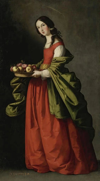 Francisco de Zurbarn - Saint Dorothy.webp
