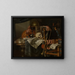 Vanité - Franciscus Gijsbrechts — gerahmtes Bild an der Wand