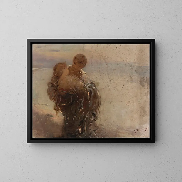 In Ekstase - Franciszek Żmurko — gerahmtes Bild an der Wand