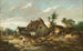 Herbstlandschaft mit Hütte - Franck Brissot — Ansicht des Kunstwerks