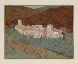 FrancoisLouis Schmied - Athos le Monastere de Valopedie.webp