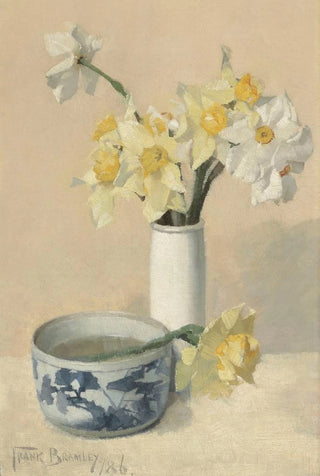 Frank Bramley - Daffodils and narcissi.webp