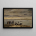 Passage à la rivière Platte - Frank Buchser — gerahmtes Bild an der Wand