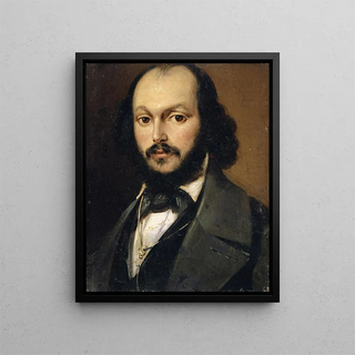 Frank Buchser - Portrait of a Bearded Man.webp