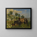 Cavalier dans les hautes herbes - Frank Buchser — gerahmtes Bild an der Wand