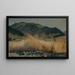 Feld mit Roggen im Jura - Frank Buchser — gerahmtes Bild an der Wand