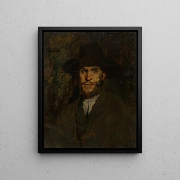 J. Frank Currier 1843-1909 - Frank Duveneck — gerahmtes Bild an der Wand
