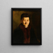 Portrait einer alten Dame - Frank Duveneck — gerahmtes Bild an der Wand