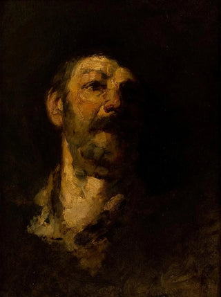 Frank Duveneck - Study Head Man with Hat.webp
