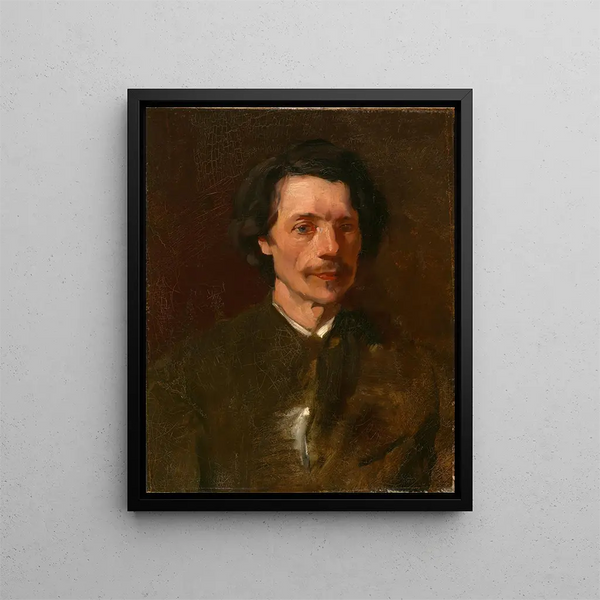 Walter Shirlaw - Frank Duveneck — gerahmtes Bild an der Wand