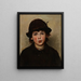 Jungen pfeifen - Frank Duveneck — gerahmtes Bild an der Wand