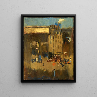 Frank Edwin Scott - Porte St Martin et Enterrement.webp