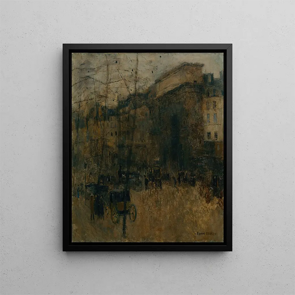 Porte St Martin n° I - Frank Edwin Scott — gerahmtes Bild an der Wand