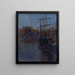 Porte de Cherbourg - Frank Edwin Scott — gerahmtes Bild an der Wand