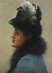 Portrait einer eleganten Dame - Frank Markham Skipworth — Ansicht des Kunstwerks