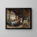 Der Braten des alten Englands - Frank Moss Bennett — gerahmtes Bild an der Wand