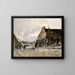 Die Beethovenstraße in Passy - Frank Myers Boggs — gerahmtes Bild an der Wand
