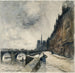 Quai de Béthune und Brücke der Tournelle - Frank Myers Boggs — Ansicht des Kunstwerks